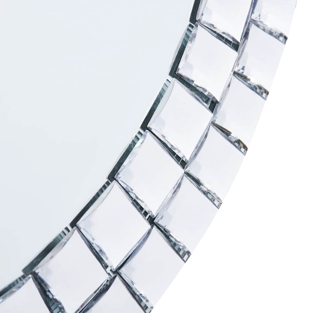 Specchio da parete Vidaxl 40 cm in vetro temperato