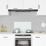 VidaXL splash screen kitchen 70x40 cm Tilled glass white