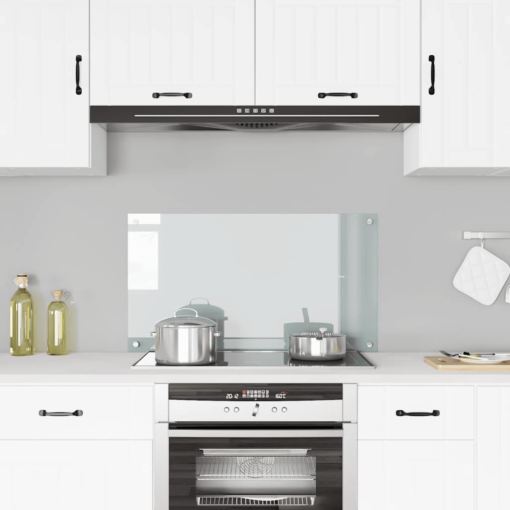 Vidaxl Splash Bildschirm Kitchen 90x50 cm Harded Glas transparent