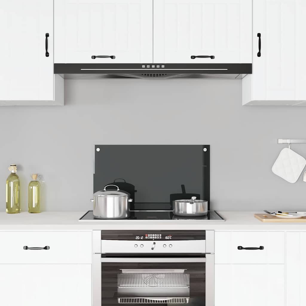 VIDAXL FRIADSEMIN KÜCHE 70x40 cm terminglas schwarz