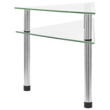 Vidaxl Keukenschap 49,5x35x19 cm prozorno steklo