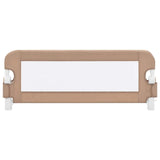 Vidaxl Bett Chartsy Toddler 102x42 cm Polyester Taupe