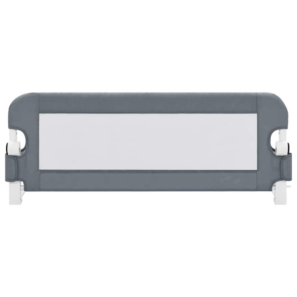 Tableau de lit Vidaxl Toddler 102x42 cm Gray en polyester