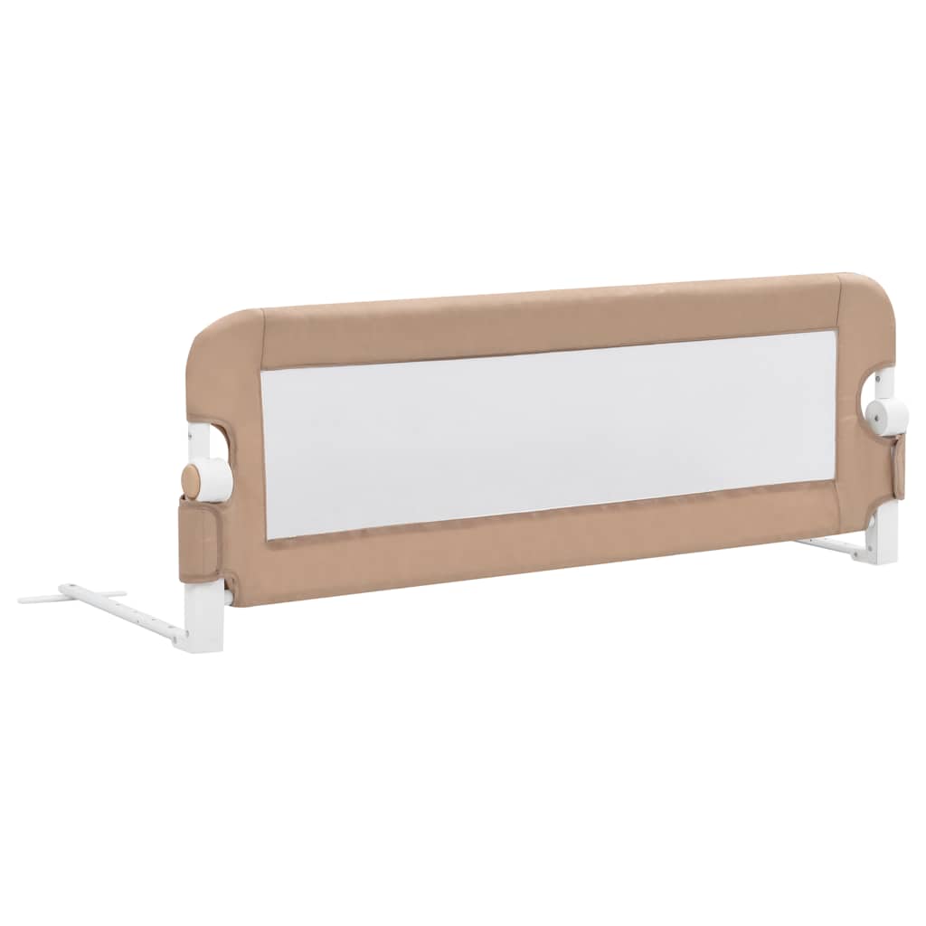 Vidaxl Bett Chartsy Toddler 120x42 cm Polyester Taupe