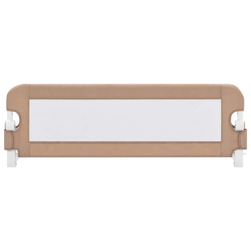 Vidaxl Bett Chartsy Toddler 120x42 cm Polyester Taupe