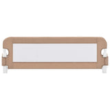 Vidaxl Bett Chartsy Toddler 120x42 cm Polyester Taupe