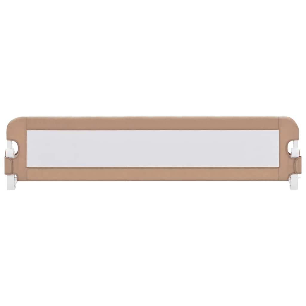 Vidaxl Bed Chart Toddler 180x42 cm Polyester Taupe