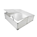 Vidaxl Cold container with 4 lids 108x110x41 cm