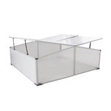 Vidaxl Cold container with 4 lids 108x110x41 cm