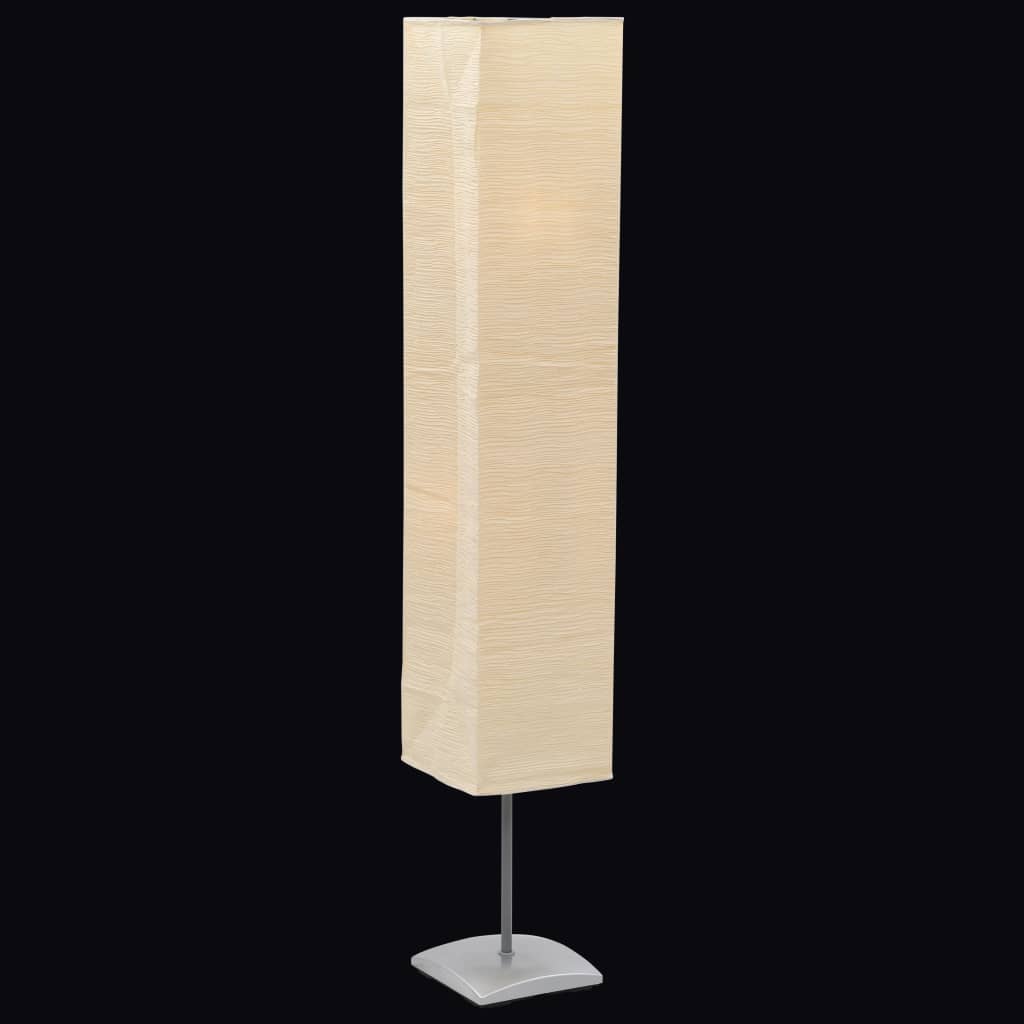 Vidaxl floor lamp with paper lampshade 135 cm