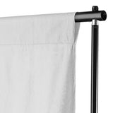 VidaXL Background without stand 300x300 cm cotton white