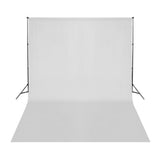 VidaXL Background without stand 500x300 cm cotton white