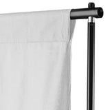 VidaXL Background without stand 500x300 cm cotton white