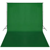 VidaXL Background System 300x300 cm green