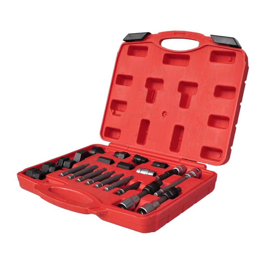 VIDAXL Generator Car Tools Set 22 ST