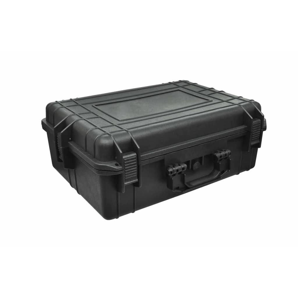 Vidaxl hardcase transport case with foam filling black