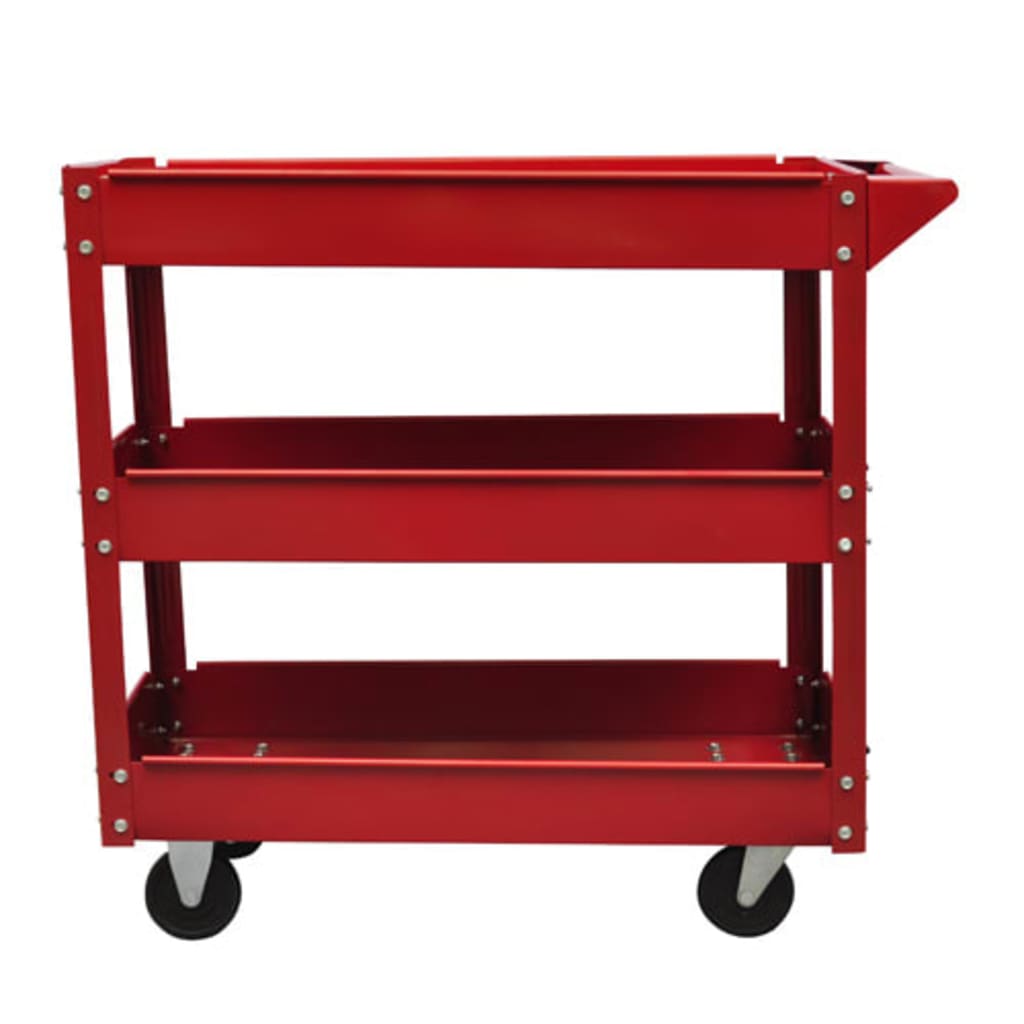 Vidaxl Tool Trolleys 2 ms con 3 ripiani
