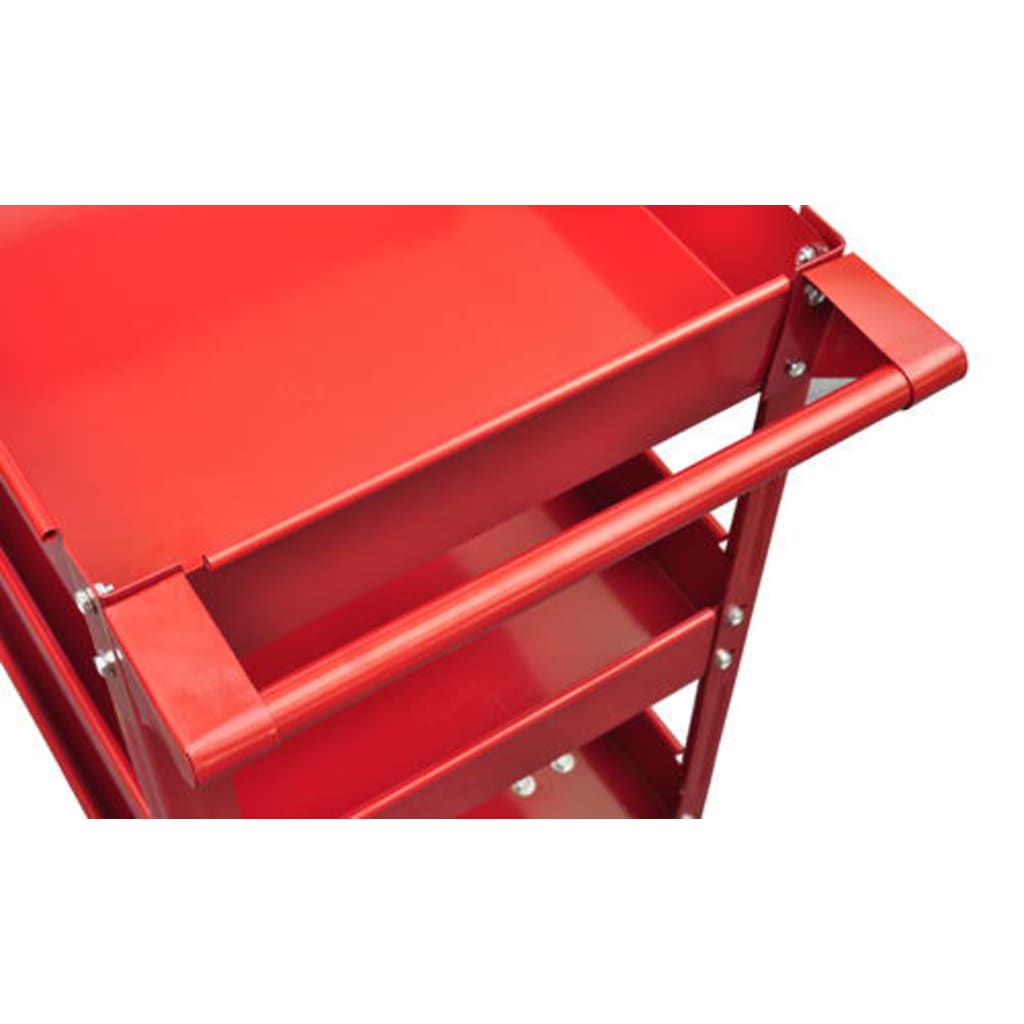 Vidaxl Tool Trolleys 2 ms con 3 ripiani
