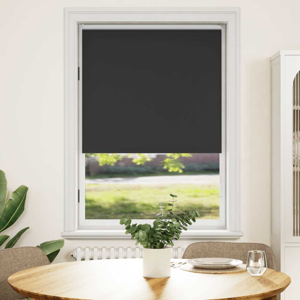 Vidaxl rulle blind fordømmende 100 x 175 cm sort