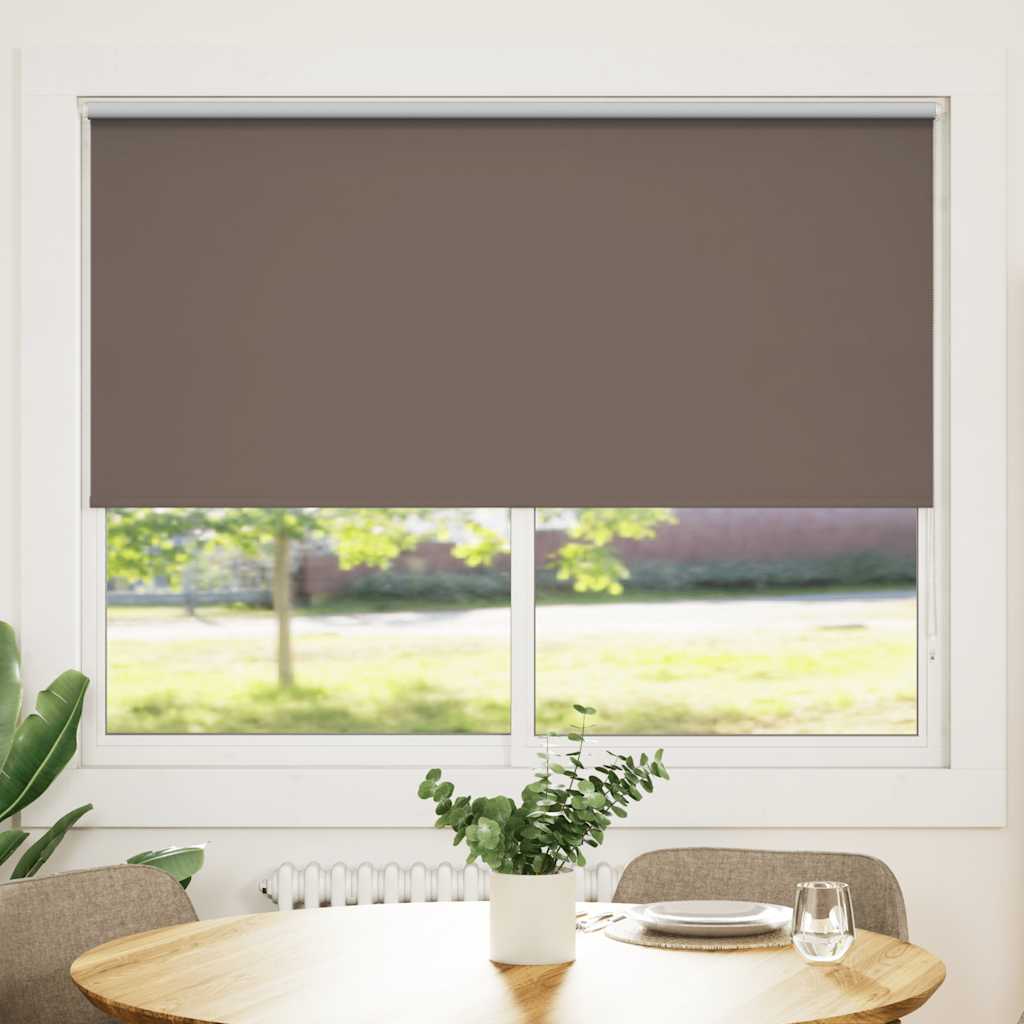 VidaXL Roller blind Damning 160 x 175 cm coffee brown