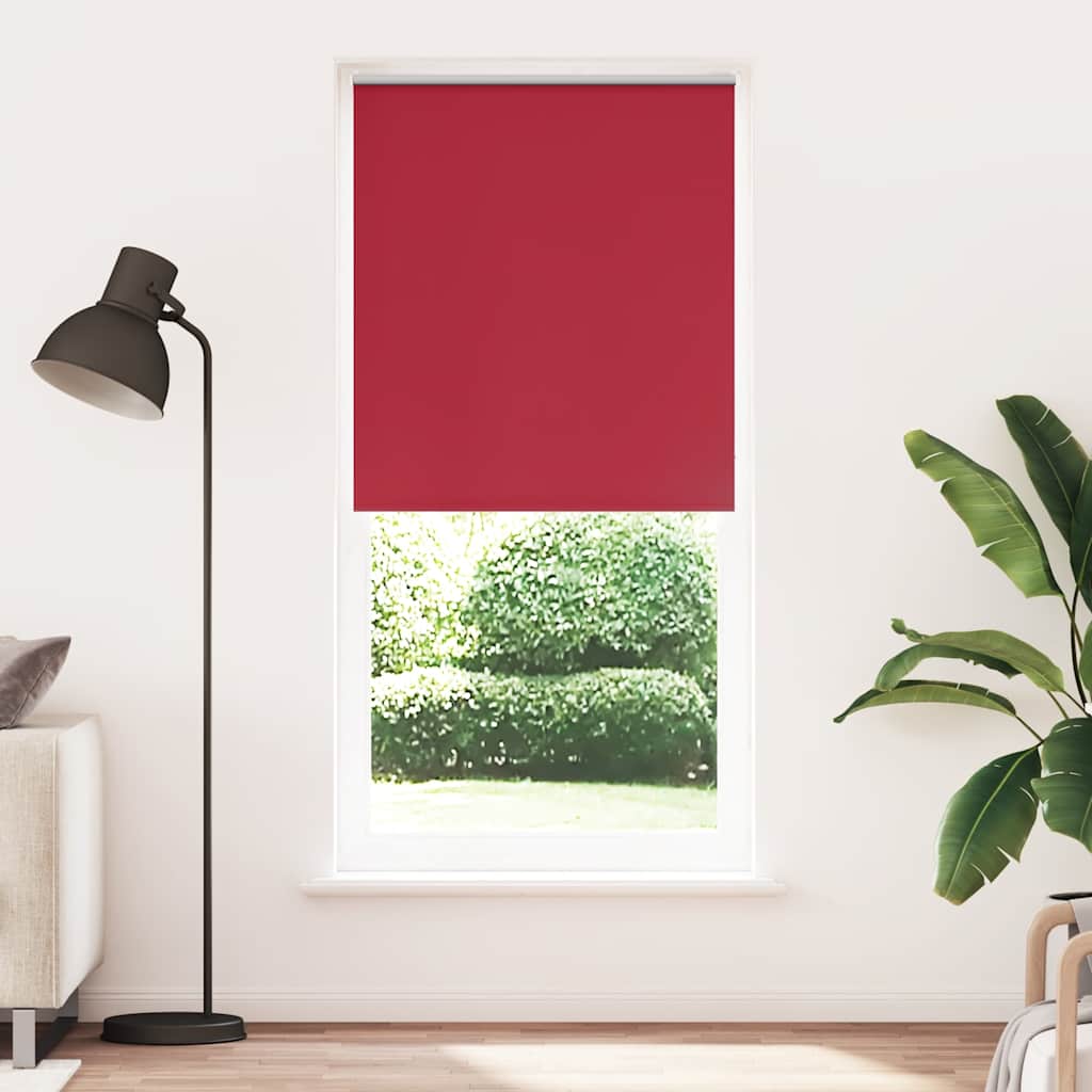 Vidaxl Roller Blind Damning 120 x 230 cm rdeča