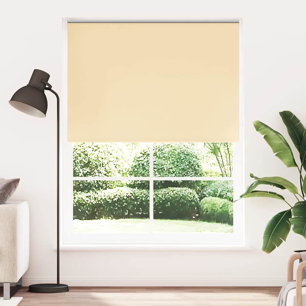 VidaXL Roller blind blackout Blackout 140 x 230 cm Beige