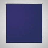 VidaXL Roller blind blackout 140 x 230 cm navy blue
