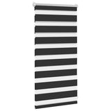 Vidaxl Duo Roller blind 40x100cm Black