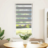 Vidaxl Duo Roller Blind 60x120 cm Gray