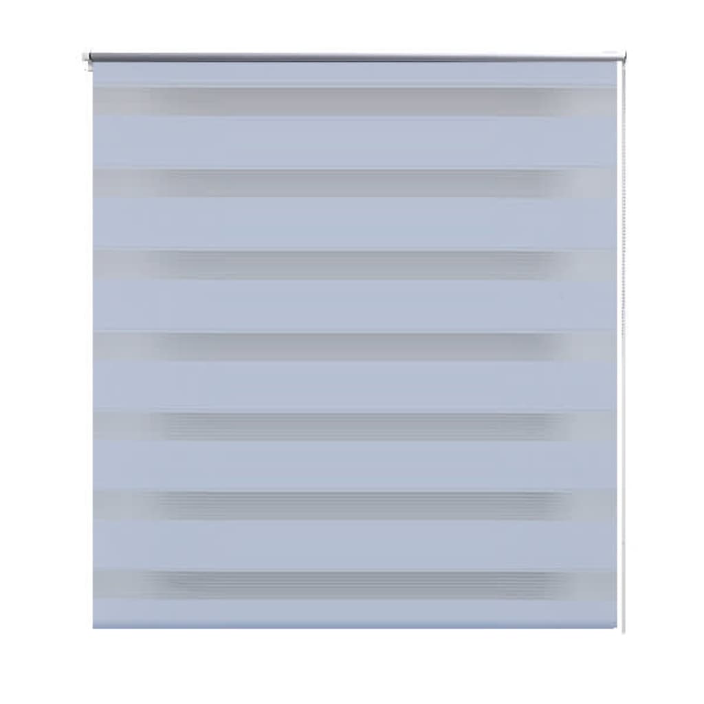 Vidaxl Duo Roller blind 70x120 cm white