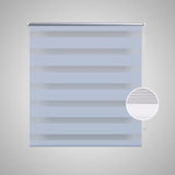 Vidaxl Duo Roller blind 70x120 cm white