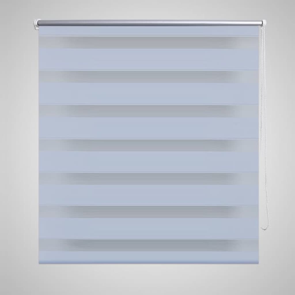 Vidaxl Duo Roller blind 70x120 cm white