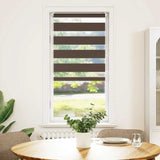 Vidaxl Duo Roller Blind 80x150cm kava rjava
