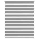 Vidaxl Duo Roller blind 120 x 175 cm Gray