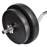 Vidaxl halter med vægte 30 kg
