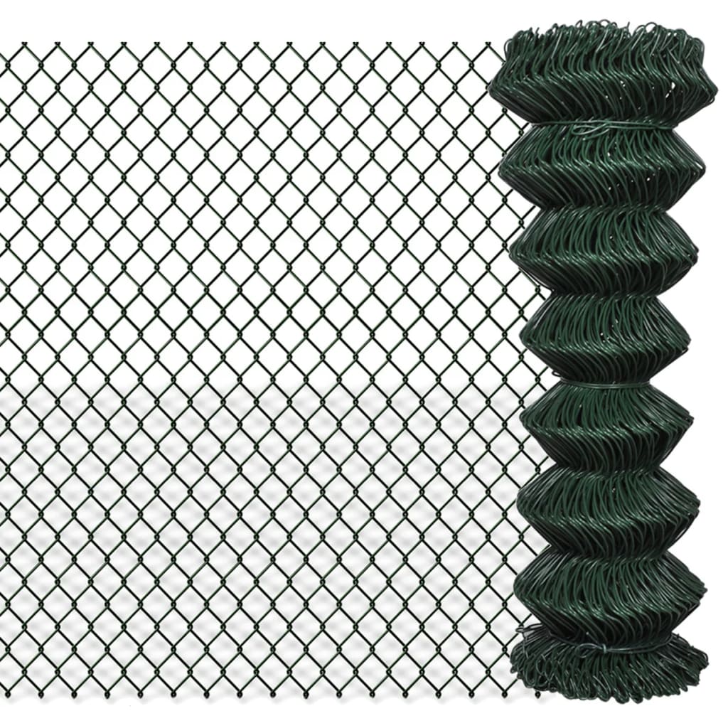 Vidaxxl mesh fence 1.25x25 m steel