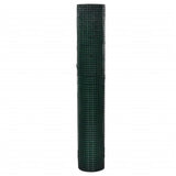 Filo di pollo vidaxl 25x1 m in acciaio zincato con rivestimento in PVC