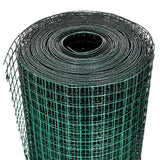 Filo di pollo vidaxl 25x1 m in acciaio zincato con rivestimento in PVC