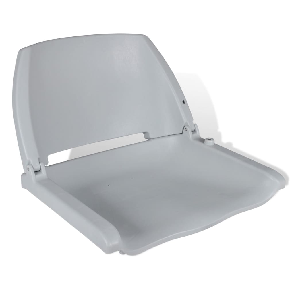Vidaxl Boat Chair bez skládacího polštáře 48x51x41 cm šedá
