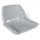 Vidaxl Boat Chair bez skládacího polštáře 48x51x41 cm šedá