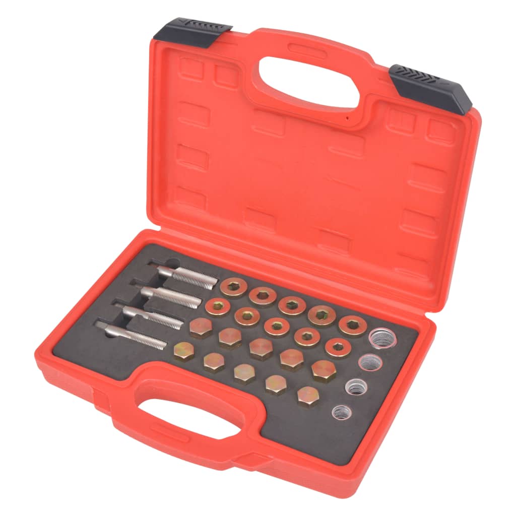 Vidaxl Olieaftapplug repair set M13 M15 M17 M20 64-piece