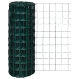 Vidaxl Euro Hek 10x1.0 m Steel Green