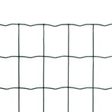Vidaxl Euro Hek 10x1.0 m Steel Green