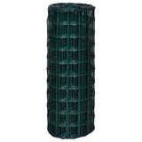 Vidaxl Euro Hek 10x1.0 m Steel Green