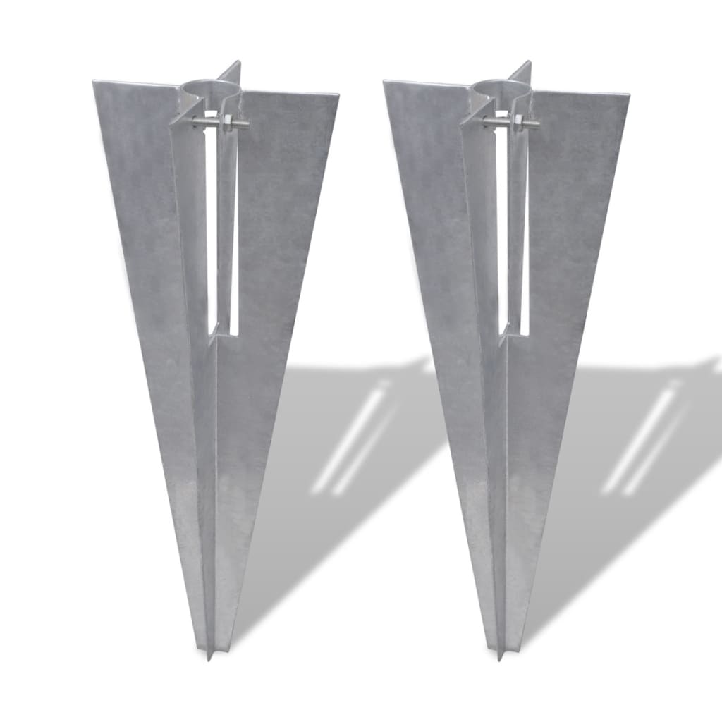 Vidaxl Fence Pole Pins 2 st Stol