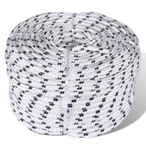 Vidaxl boat rope polyester braided 10mmx50m