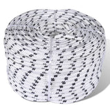 Vidaxl boat rope polyester braided 12mmx50m