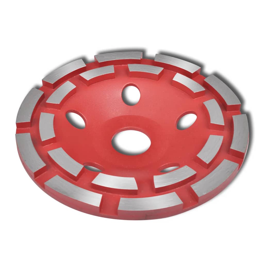 VidaXL Diamond grinding wheel with double row 180 mm