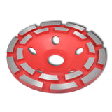 VidaXL Diamond grinding wheel with double row 180 mm