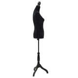 Vidaxl estalage dukke torso kvinde sort